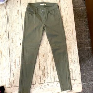 Olive Green Levi Straus Jeans Size 25